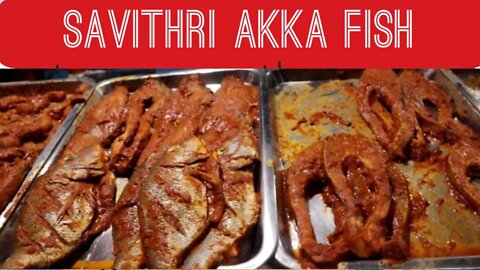 Savithri Akka Fish Shop | Fresh Tawa Fish Fry | சாவித்திரி அக்கா பிஷ் ஷாப்