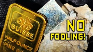 REAL GOLD Inside Fool's Gold!