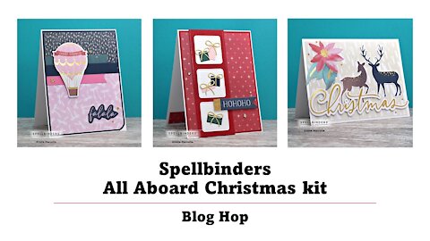 Spellbinders | All Aboard Christmas kit | 6 more cards