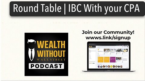 Round Table | IBC With your CPA
