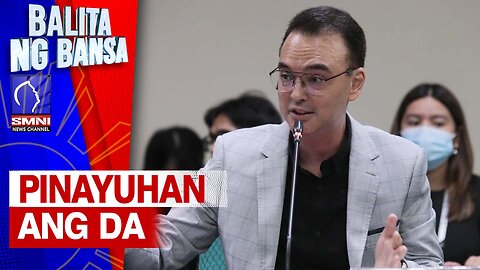 Sen. Cayetano pinayuhan ang mga opisyal ng DA na magsipag