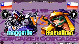 Voltage Fighter: Gowcaizer (maggot9x Vs. Fractalitoo) [Chile Vs. Chile]