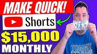 How to Make Money on YouTube Using YouTube Shorts To Earn $1,000's Weekly!