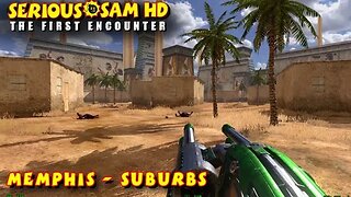 Serious Sam: The First Encounter #8 - [Memphis] Suburbs (with commentary) PS4