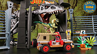 New Lego Jurassic Park Dilophosaurus Ambush 76958 Speed Build Unboxed Dominion #shorts #jw4 #jw3