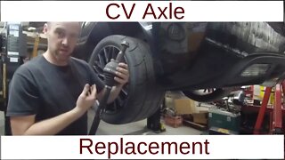 2007 C6 Chevrolet Corvette CV Axle Replacement