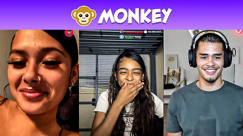 SNEAKO Rizzes Up Deaf Girl On Monkey!