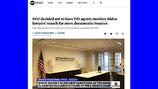 DOJ decided not to have FBI agents monitor Biden lawyers' search for more documents