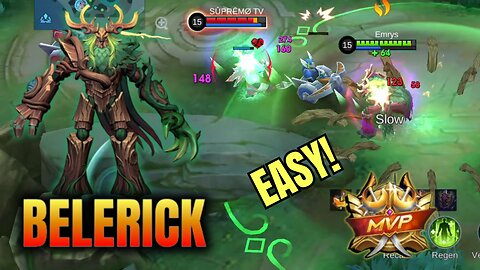 EASY MVP WITH THIS HERO! Mythic Ranked Belerick