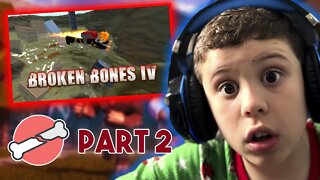 ROBLOX BROKEN BONES 4 PART 2 BREAKING EVERY SINGLE BONE