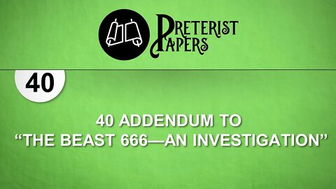 40 Addendum To “The Beast 666—An Investigation”