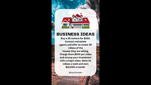 Business Idea Side Hustle ￼