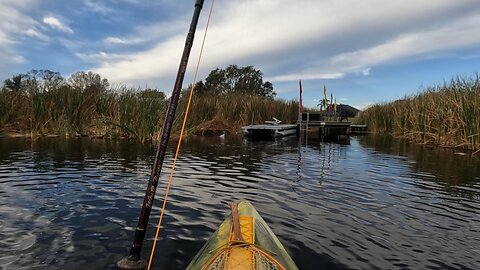 Kayak Fly Fishing Review of Thomas Lake in Polk County, Florida