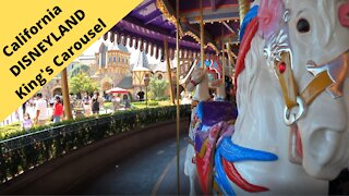 California Disneyland King Arthurs Carousel ride