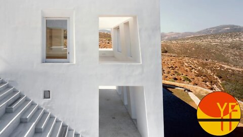 Tour In Avlakia House By ARP - Architecture Research Practice In ANTIPAROS, GREECE