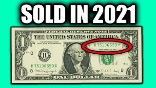 RARE Dollar Bill Mistakes Sold in 2021