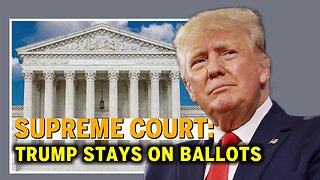 Don't remove Trump from ballot - Supreme Court weighs in 14th Amendment rulings