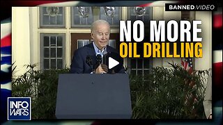 Watch Biden Mumble 'No More Oil Drilling'