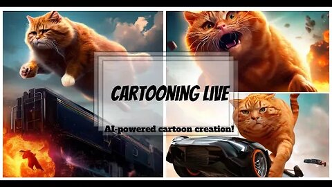 Ai Garfield (Parody) 🔴 ChatGPT Writes a Cartoon 🔴 LIVE !info !rules !discord