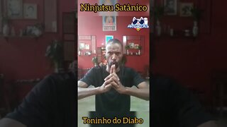 Ninjutsu Satânico de Toninho do Diabo!^^ #shorts