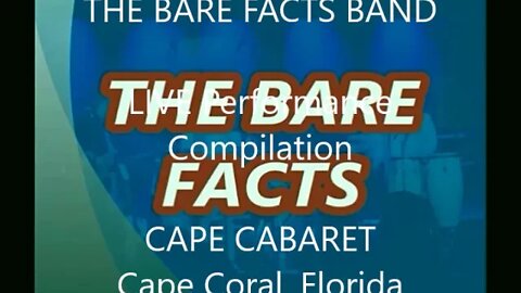 The Bare Facts Band SW FLORIDA at Cape Cabaret 01 24 20