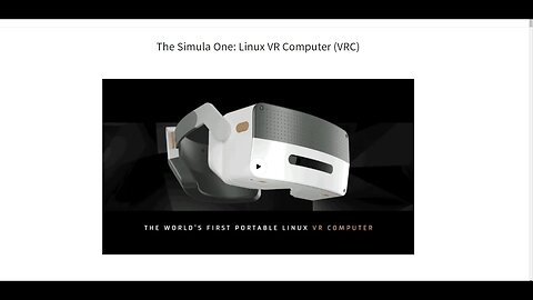 Not Just VR Games On Linux, but VR computing on Linux !!