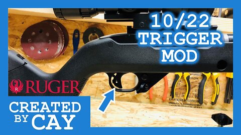 Ruger 10/22 / Charger - "Double Tap" Trigger Over-travel Limiter - Shoot Faster!