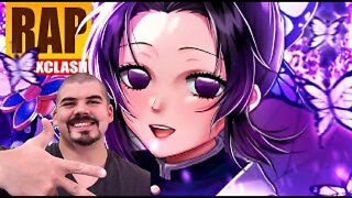 React Rap da Shinobu Kocho 🦋💀 Demon Slayer MINHA IRA LexClash e @Nathy SC Melhor do mundo