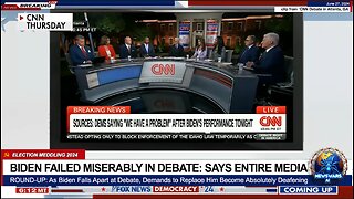 ENTIRE MEDIA: BIDEN FAILED MISERABLY IN DEBATE