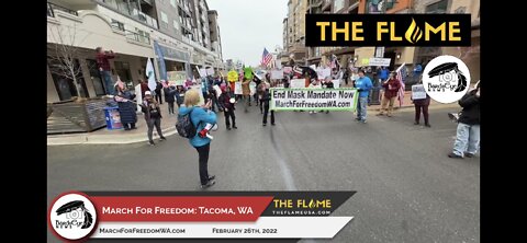 March for Freedom: Tacoma, WA February 26th, 2022