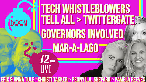 BOOM! Tech Whistleblowers Erick & Anna Tuite Tell All, Gretchen Whitmer, Maralago