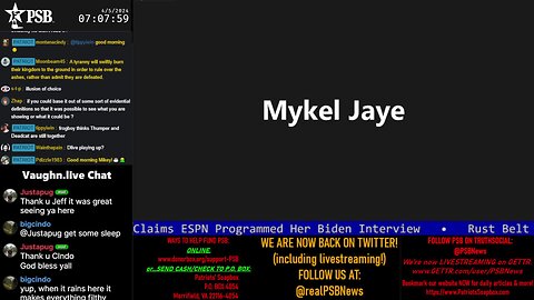 2024-04-05 07:00 EDT - Patriots Soapbox AM: with MykelJaye, SkyeBreeze