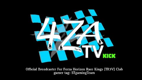 4ZA STREET RACING TV - NEXT FORZA HORIZON 5 CONVOY 9pm UK TIME