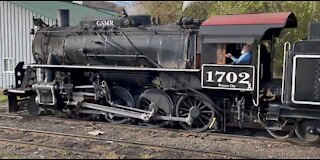 Steam Locomotive 1702, Bryson City NC, GSMR