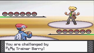 Pokemon Platinum - Rival 6th Battle: Barry