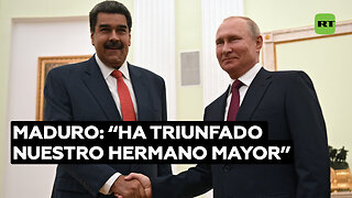 Maduro felicita a Putin por su “abrumador triunfo electoral”