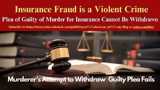 Insurance Fraud is a Violent Crime