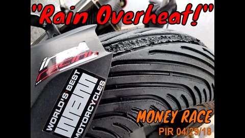 "Rain Tire Overheat!" 290km/h Death Wobble! @ PIR | Irnieracing 2018 MONEY RACE