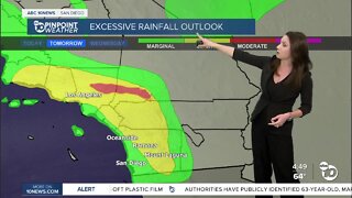 ABC 10News Pinpoint Weather with Meteorologist Megan Parry