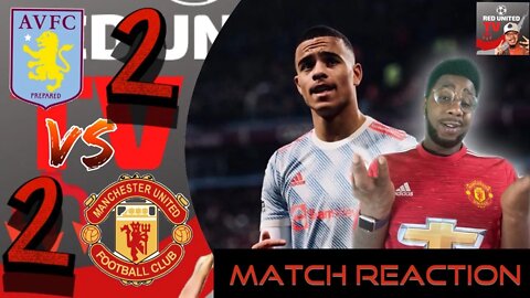 Aston Villa 2-2 Manchester United | Manchester United Dropped Points Against Villa | Man United News