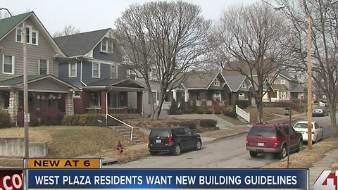 West Plaza residents want new building guidelines