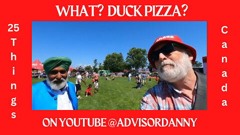 What? Duck pizza? In the 25 reasons I like Canada on Canada Day #series #playlist