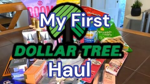 MY FIRST DOLLAR TREE HAUL