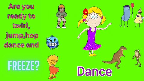 Dance and FREEZE Song for Kids | Dance along | Upbeat remix music for children | #KidsDanceMusic