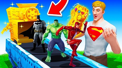 Superhero Simulator in Fortnite