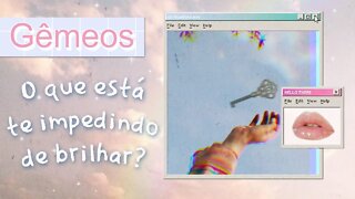 ♊ GÊMEOS, O QUE ESTÁ TIRANDO O SEU BRILHO?🌟 LEITURA DE TAROT PARA ANALISAR BLOQUEIOS ENERGÉTICOS