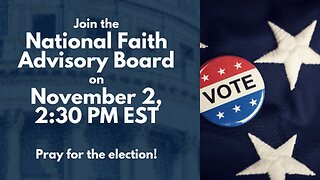 National Faith Advisory Board Call