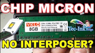 Chip Micron | Testei No Interposer QNCT E XEON ! Comprei A Memória DDR4 Mais Barata Do AliExpress !