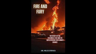 Maui fires book already linking it to CLIMATE CHANGE was published on August 10th 2023