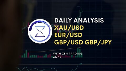 FOREX DAILY ANALYSIS XAUUSD GBPUSD EURUSD GBPJPY - 12 April 2023 - Zen Trading Zone